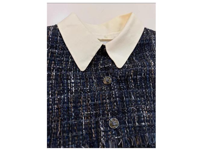 Vestido Chanel de tweed Multicolor - vista 3