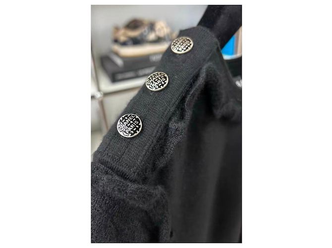 Chanel Kleid aus Wolle Schwarz - Ansicht 2