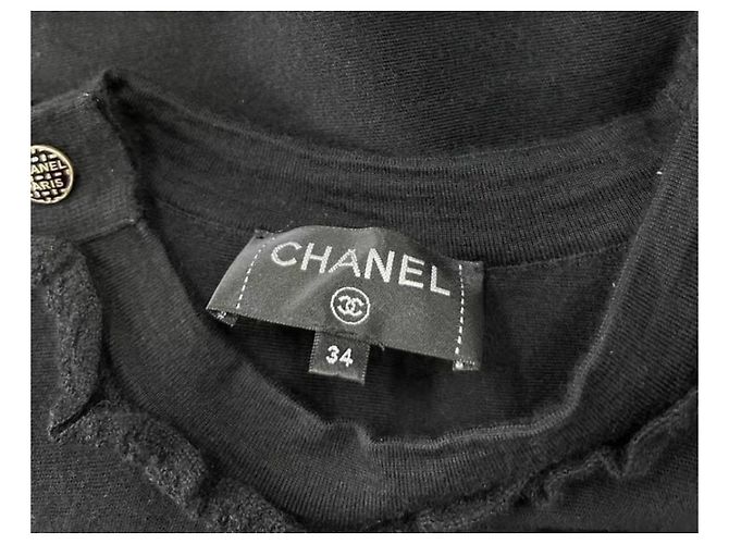 Chanel Kleid aus Wolle Schwarz - Ansicht 5