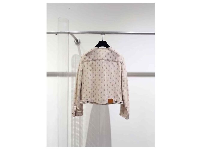 Giacca Hermès Beige in Cotone Taglia 38 - vista 2