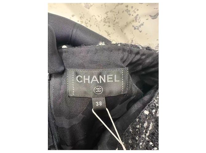 Chanel Tweed Rock Mehrfarbig Größe 38 Mehrfarben - Ansicht 3
