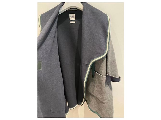 Abrigo Hermès de cashmere mujer talla 34 Multicolor - vista 3