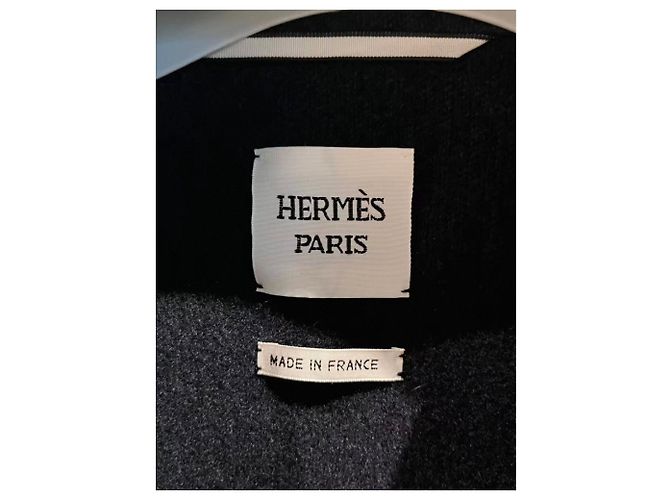 Abrigo Hermès de cashmere mujer talla 34 Multicolor - vista 6