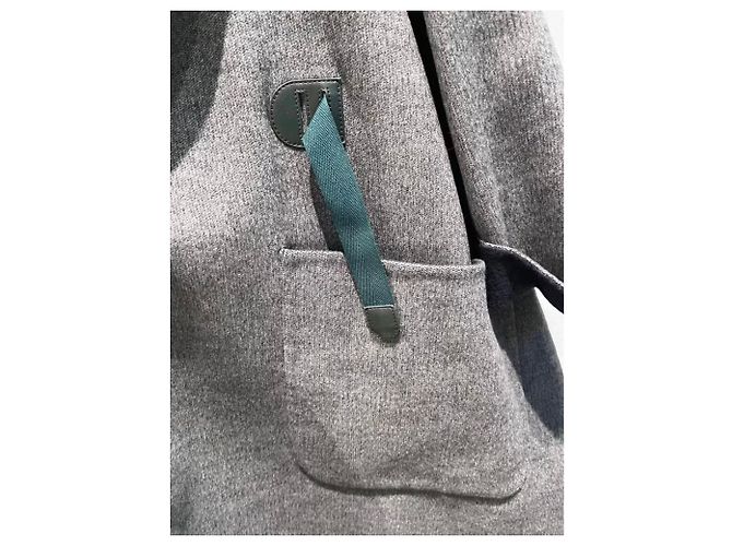 Abrigo Hermès de cashmere mujer talla 34 Multicolor - vista 7