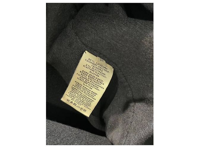 Abrigo Hermès de cashmere mujer talla 34 Multicolor - vista 8