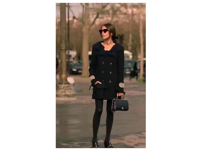 Chanel Wool Coat Multi Color Size 36 Multiple colors - view 3