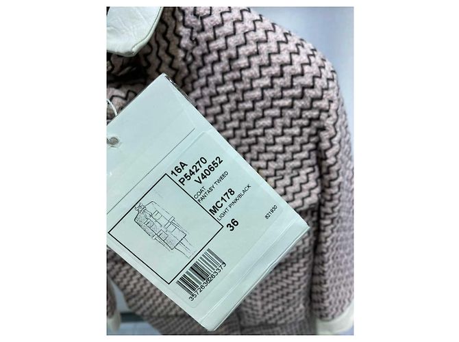 Chanel Wool Coat Multi Color Size 36 Multiple colors - view 5