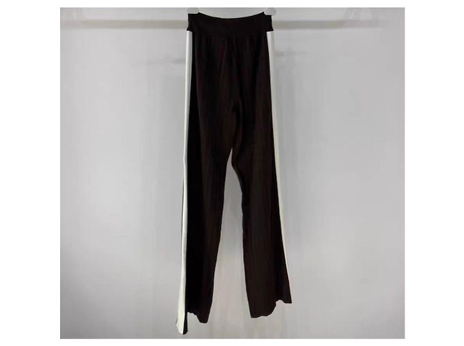 Pantalones Hermès de lana mujer 38 Multicolor - vista 4
