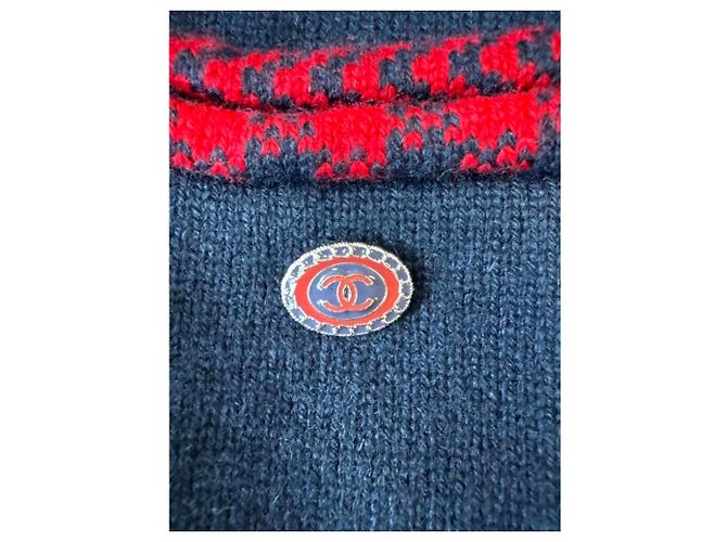 Chanel Cashmere Strickwaren Damen Größe 34 Mehrfarben - Ansicht 2