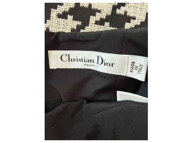 Autre Marque Mono Dior de lana negro - vista 4