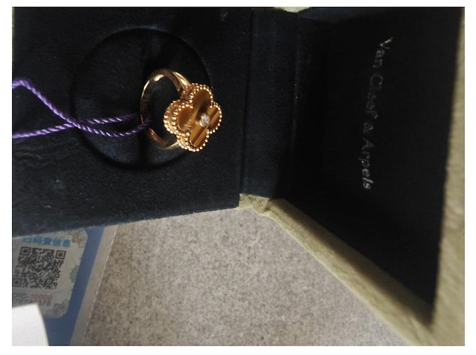 Anelli Vintage Alhambra Van Cleef & Arpels Multicolore - vista 5
