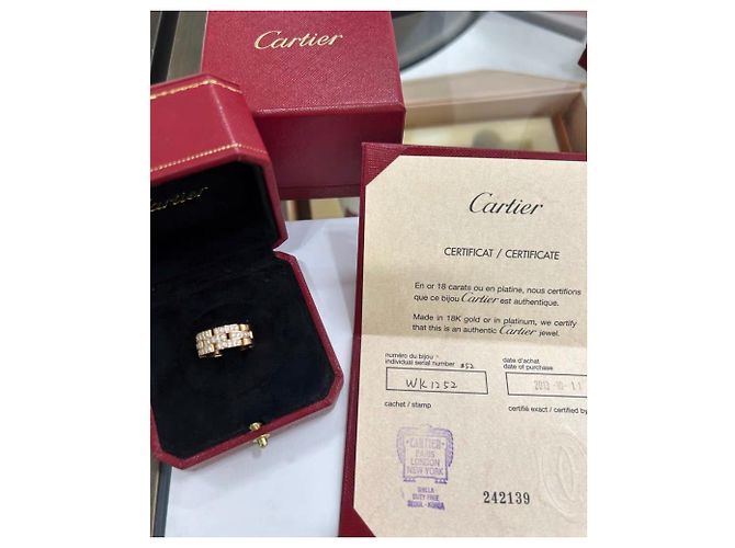 Anelli Cartier Maillon Panthère Multicolore - vista 4