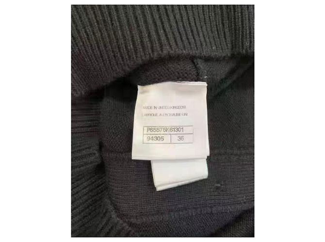 Chanel Strickwaren aus schwarzem Kaschmir - Ansicht 5