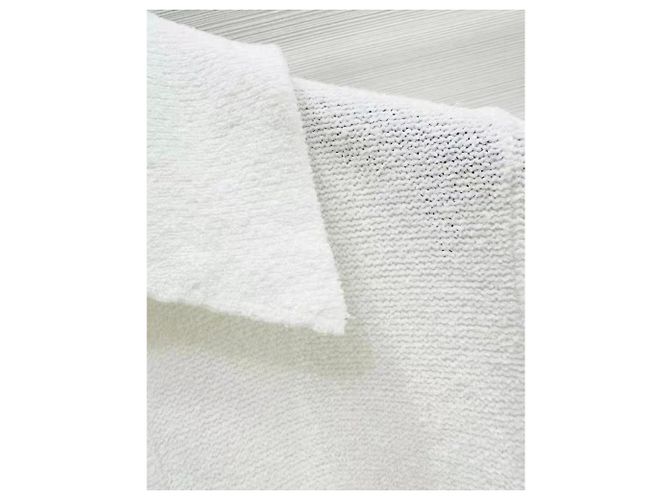 Chanel Kleid Weiß Baumwolle - Ansicht 4