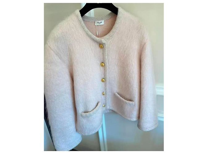 Céline Jacke aus Wolle Rosa Pink - Ansicht 2