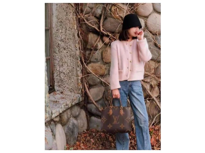 Céline Jacke aus Wolle Rosa Pink - Ansicht 4