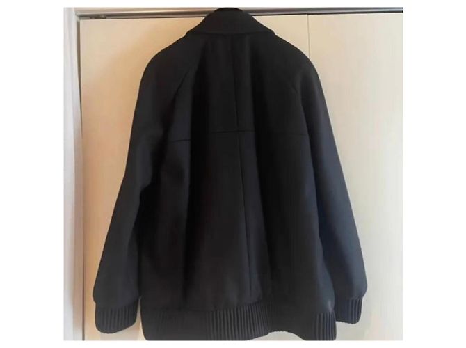 Abrigo Chanel negro de cashmere - vista 2