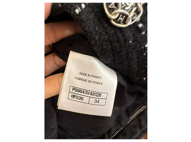 Chaquetas Chanel La Petite Veste Noire Negro - vista 4