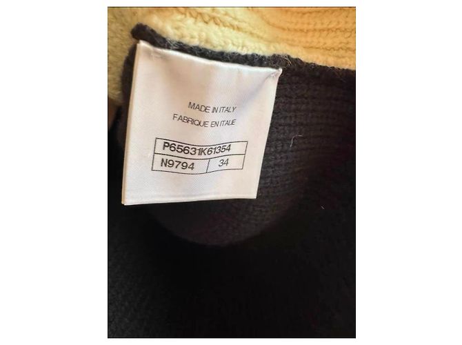Chanel Strickware aus Wolle Damen Größe 34 Mehrfarben - Ansicht 4