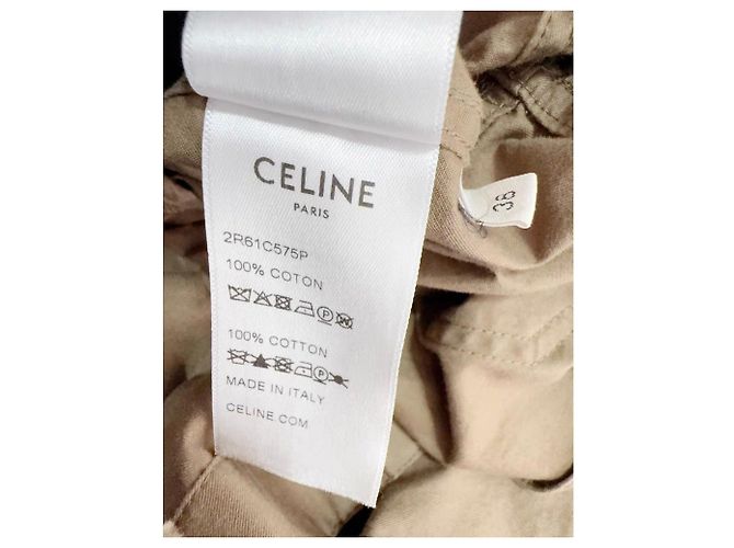 Céline Baumwollkleid Mehrfarbig Größe 38 Mehrfarben - Ansicht 4