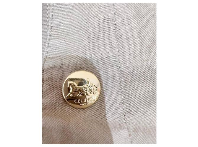 Céline Baumwollkleid Mehrfarbig Größe 38 Mehrfarben - Ansicht 5