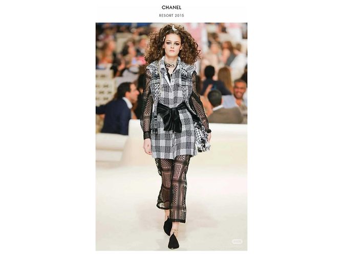 Mono Chanel de algodón mujer talla 36 Multicolor - vista 4