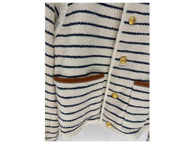 Céline Jacke aus Baumwolle Damen Größe 36 Mehrfarben - Ansicht 4