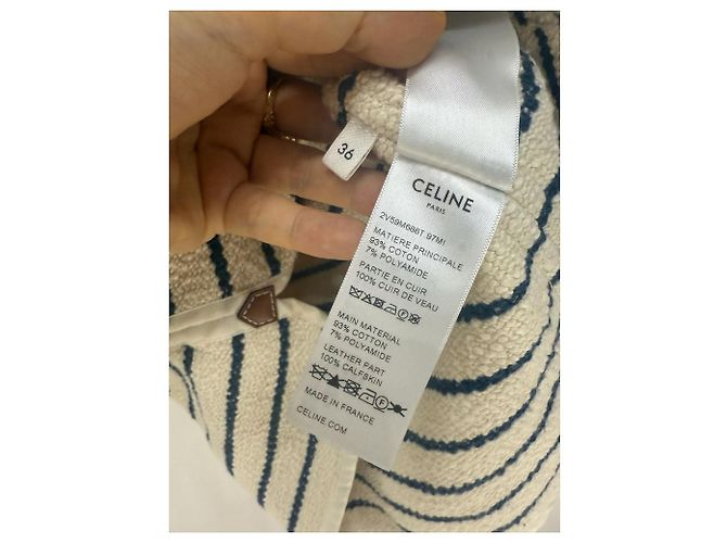 Céline Jacke aus Baumwolle Damen Größe 36 Mehrfarben - Ansicht 5