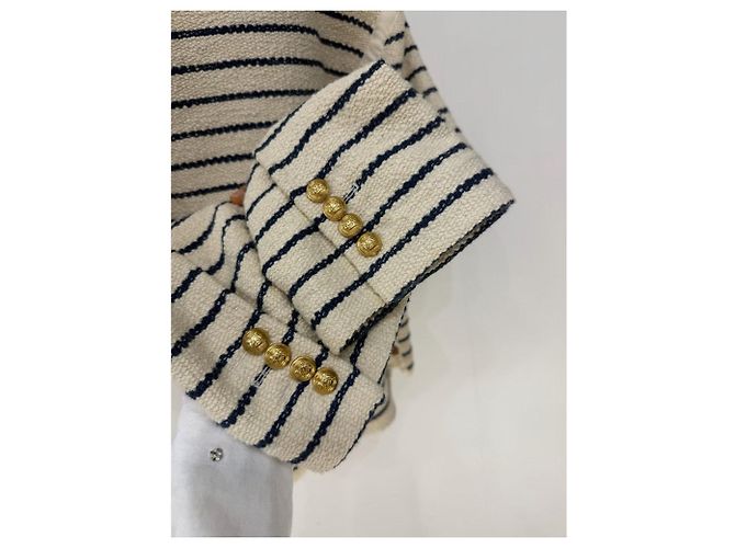 Céline Jacke aus Baumwolle Damen Größe 36 Mehrfarben - Ansicht 7