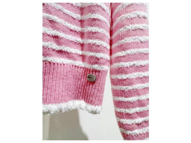 Chanel Strickware aus Baumwolle Damen Größe 38 Mehrfarben - Ansicht 2
