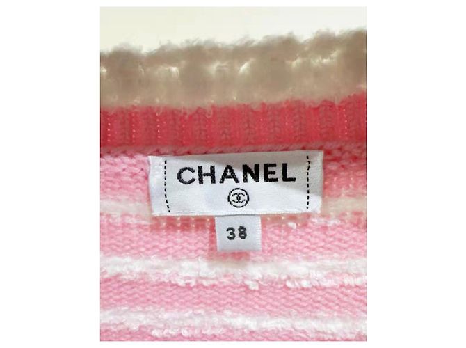 Chanel Strickware aus Baumwolle Damen Größe 38 Mehrfarben - Ansicht 3