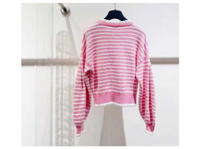 Chanel Strickware aus Baumwolle Damen Größe 38 Mehrfarben - Ansicht 4