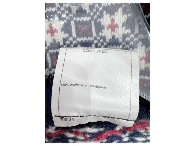 Chanel Strickpullover aus Kaschmir Mehrfarben - Ansicht 4