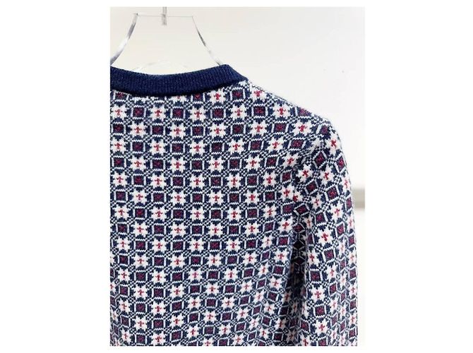 Chanel Strickpullover aus Kaschmir Mehrfarben - Ansicht 6