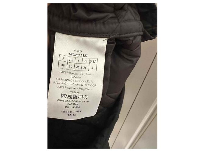 Autre Marque Dior Black Biker Jacket Polyester Size 38 - view 5
