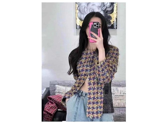 Chaquetas Chanel La Petite Veste Noire Multicolor - vista 9