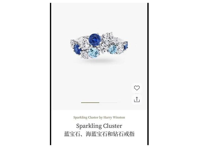 Anelli Harry Winston Multicolore - vista 6