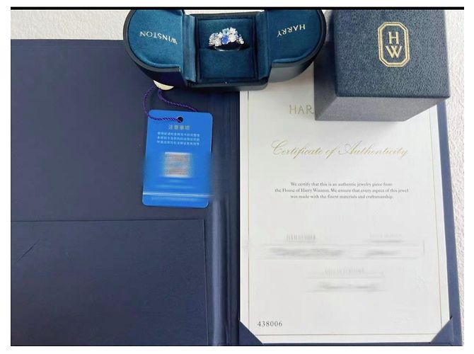 Anelli Harry Winston Multicolore - vista 7