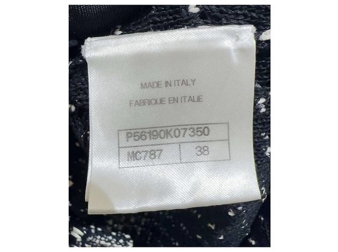 Chanel Oberteil Schwarz aus Polyester Größe 38 - Ansicht 5