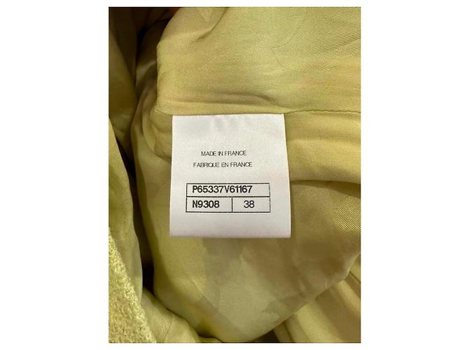 Chanel Kleid aus Wolle Mehrfarbig Größe 38 Mehrfarben - Ansicht 8