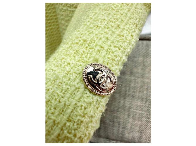 Chanel Kleid aus Wolle Mehrfarbig Größe 38 Mehrfarben - Ansicht 9