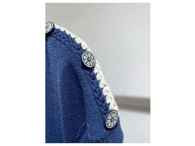 Chanel Kleid aus Kaschmir 42 FR Mehrfarben - Ansicht 2