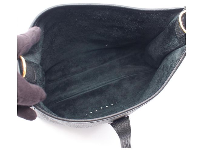 Hermès Borsa a tracolla Hermes Evelyne 3 Trois PM Nero - vista 3
