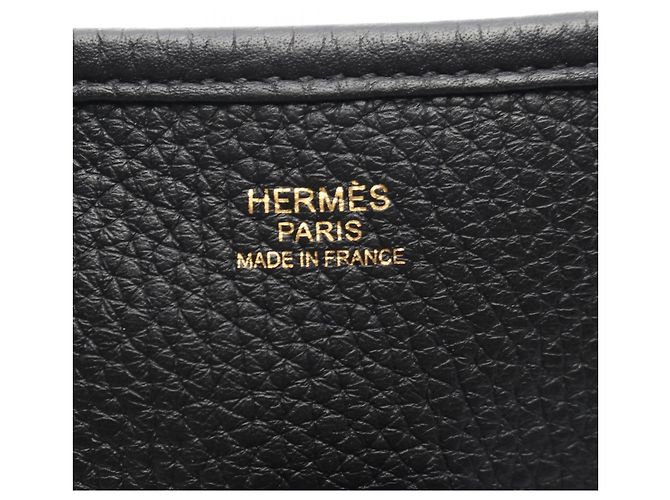 Hermès Borsa a tracolla Hermes Evelyne 3 Trois PM Nero - vista 4