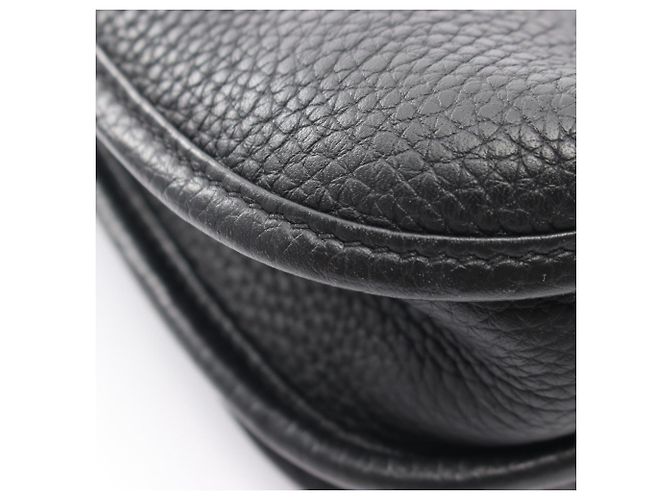 Hermès Borsa a tracolla Hermes Evelyne 3 Trois PM Nero - vista 6