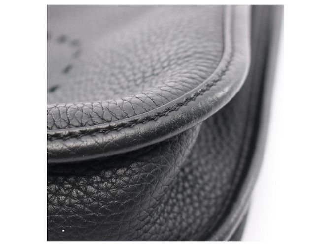 Hermès Borsa a tracolla Hermes Evelyne 3 Trois PM Nero - vista 7