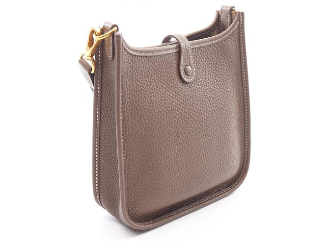 Hermès Borsa a tracolla Hermes Evelyne TPM Amazon Marrone Taupe - vista 2