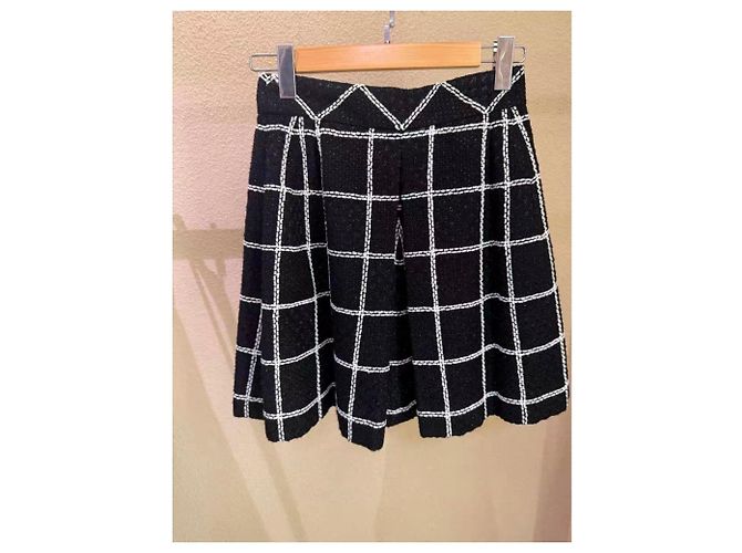 Shorts Chanel de Tweed Multicolor - vista 2