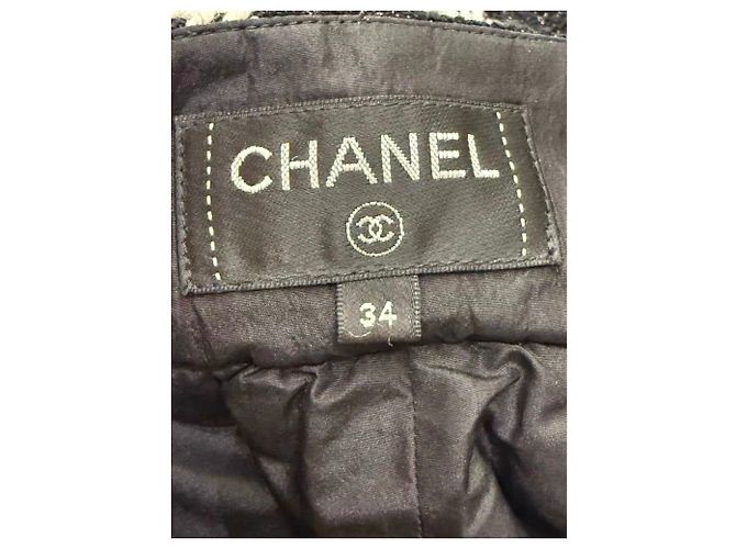 Shorts Chanel de Tweed Multicolor - vista 4