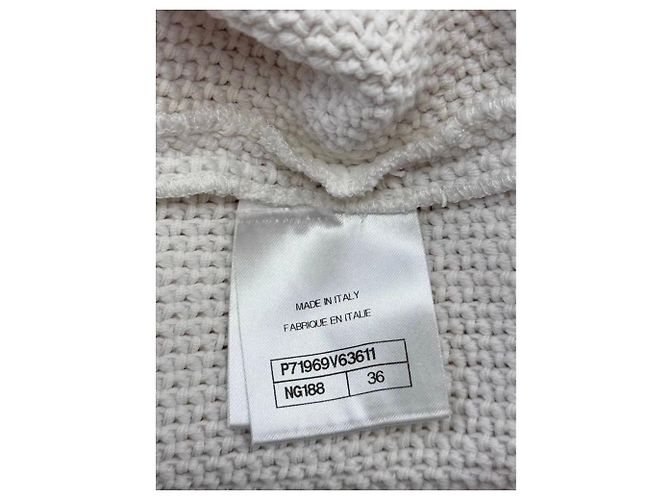 Chanel Baumwollkleid Mehrfarbig Größe 36 Mehrfarben - Ansicht 3